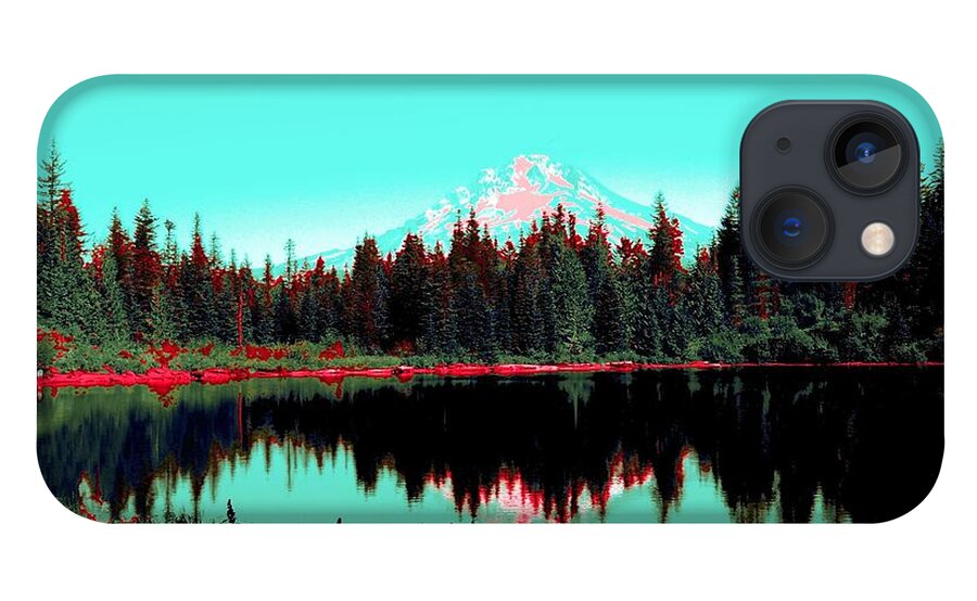 Mirror Lake iPhone 13 Case featuring the photograph Peak Performance by Laureen Murtha Menzl