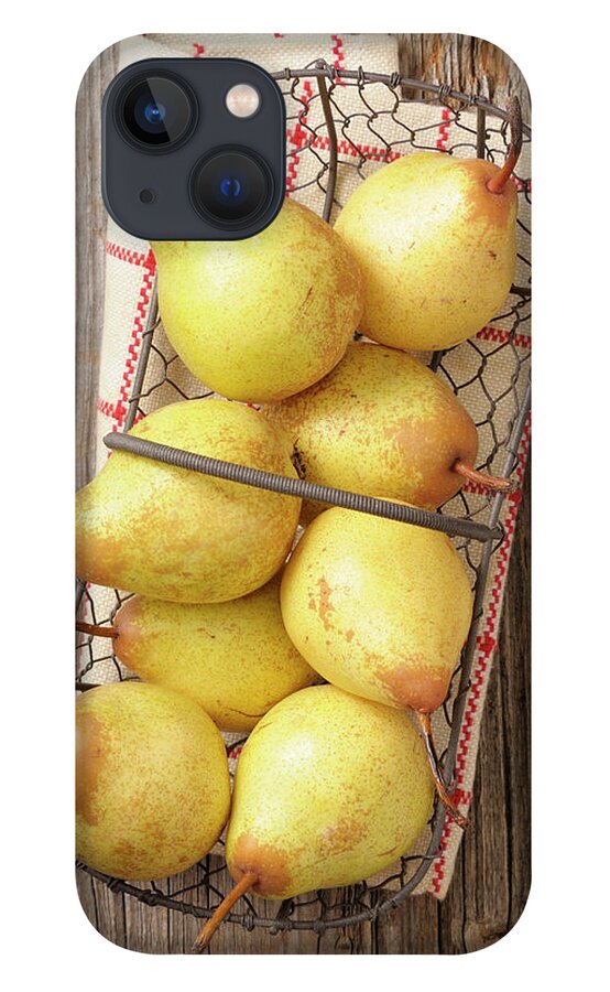 Napkin iPhone 13 Case featuring the photograph Pear by Riou