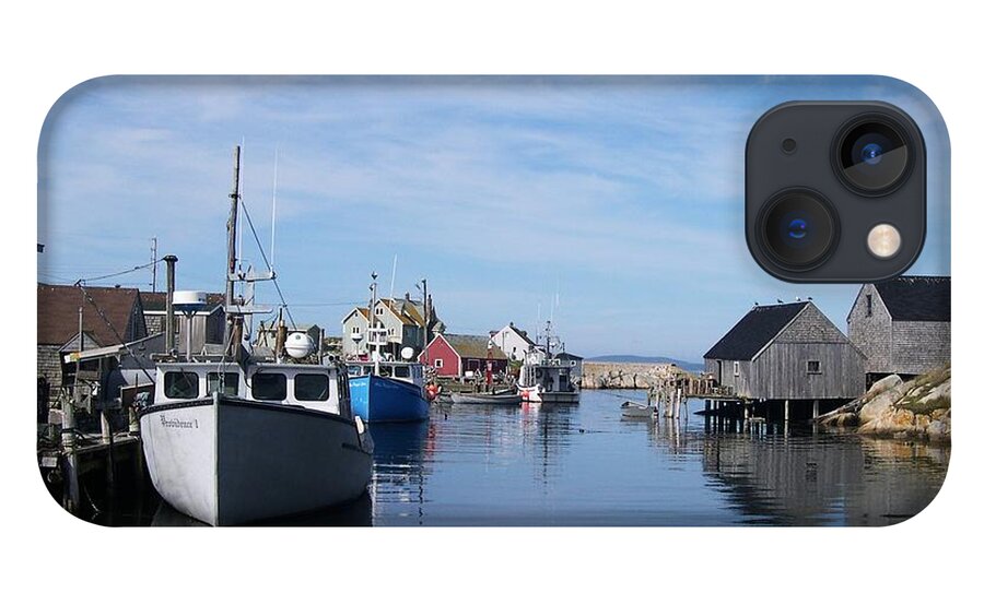 Fishing Villages iPhone 13 Case featuring the photograph Peggys Cove by Mel Steinhauer