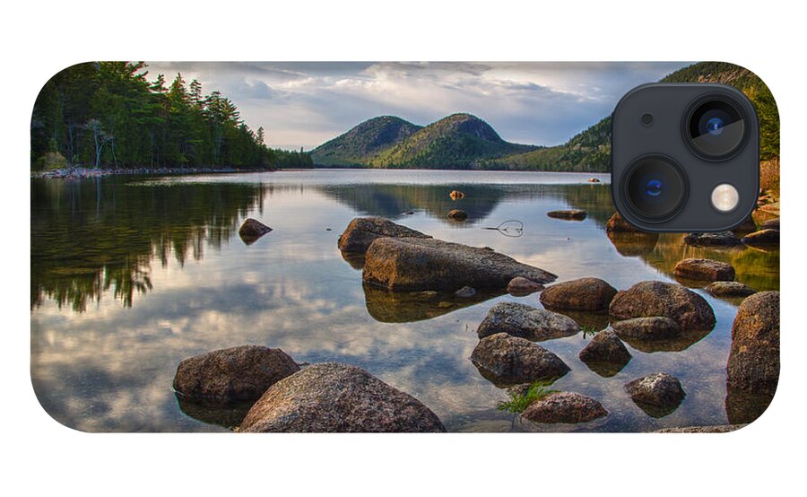 Acadia iPhone 13 Case featuring the photograph Perfect Pond by Kristopher Schoenleber