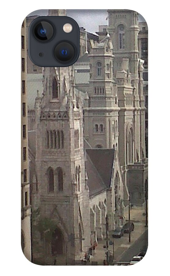 Digital Photography iPhone 13 Case featuring the photograph Philadelphia by Linda N La Rose