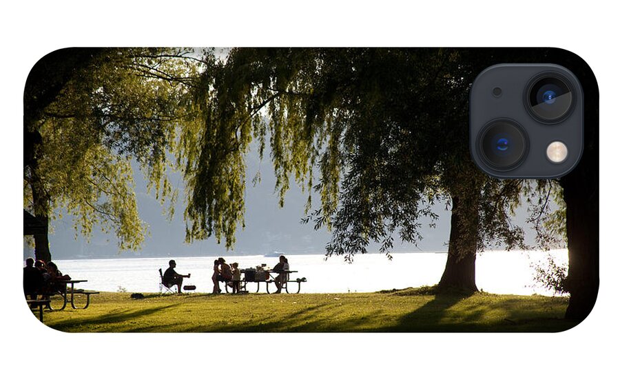 Family iPhone 13 Case featuring the photograph Picnic at Stewart Park by Monroe Payne