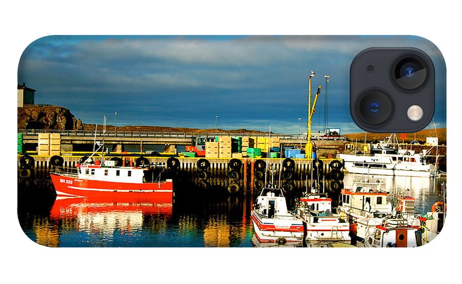 Iceland Harbour iPhone 13 Case featuring the photograph Picturesque Harbour by HweeYen Ong