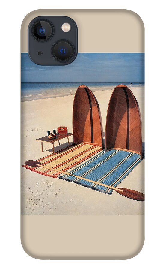 Pixie Collapsible Boat On The Beach iPhone 13 Case