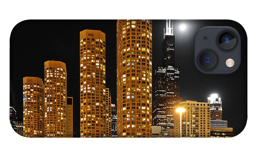 Chicago iPhone 13 Case featuring the photograph Presidential Towers Chicago by Alexandra Till