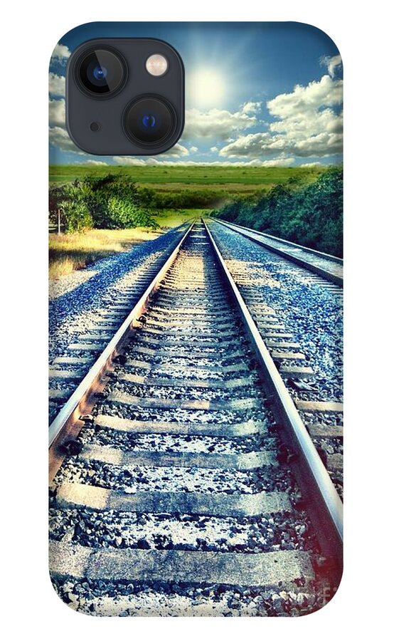 Colors iPhone 13 Case featuring the photograph Railroad to Heaven by Carlos Avila