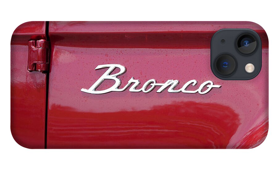Richard Reeve iPhone 13 Case featuring the photograph Red Bronco I by Richard Reeve