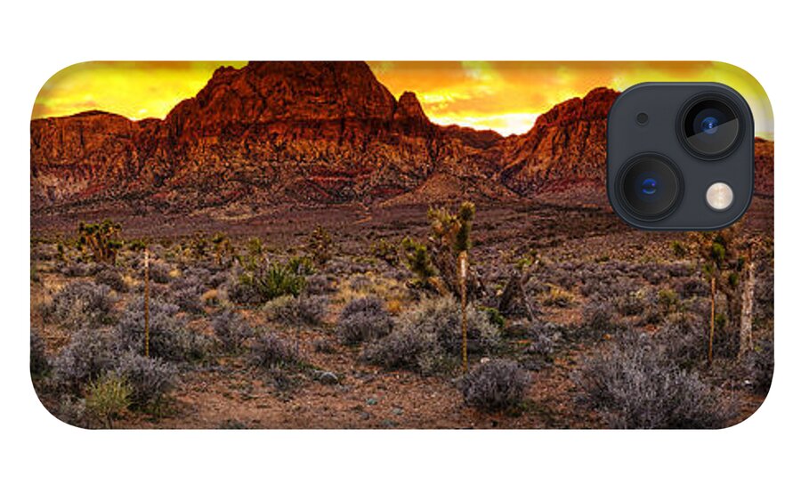 Las Vegas Nevada Mojave Desert Valley of Fire Panorama by Silvio Ligutti
