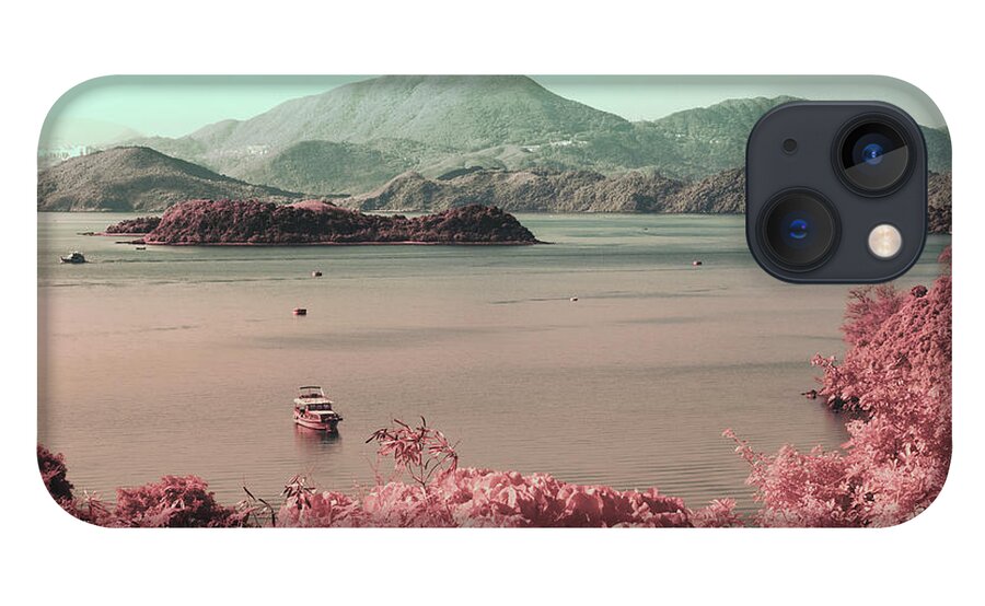 Scenics iPhone 13 Case featuring the photograph Redish Bay In Full Spectrum by Dragon For Real