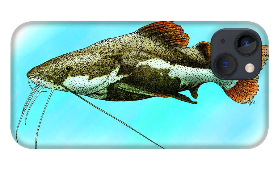 Redtail Catfish iPhone 13 Case by Roger Hall - Fine Art America