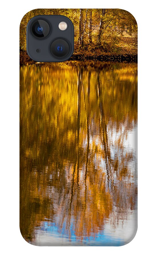 Autumn iPhone 13 Case featuring the photograph Reflections of Autumn by Mary Jo Allen