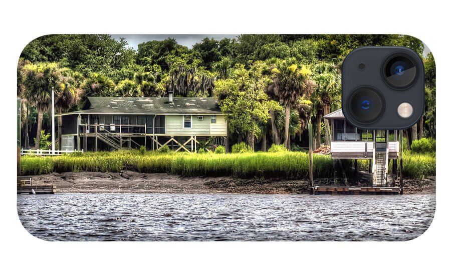 Chisolm Island iPhone 13 Case featuring the photograph River House on Wimbee Creek by Scott Hansen