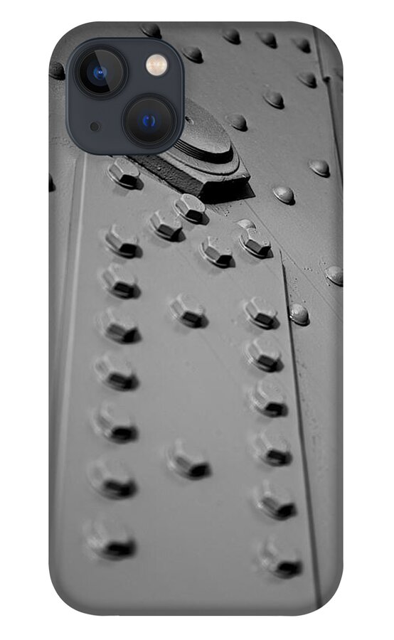 Steel iPhone 13 Case featuring the photograph Rivetting by Prince Andre Faubert