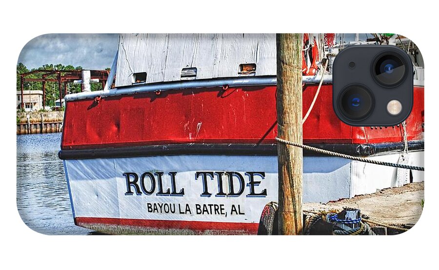 Water iPhone 13 Case featuring the photograph Roll Tide Stern by Michael Thomas