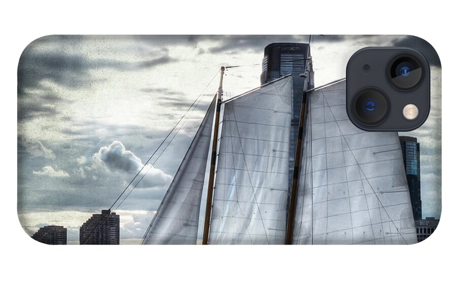 Evie iPhone 13 Case featuring the photograph Sailing on the Hudson by Evie Carrier