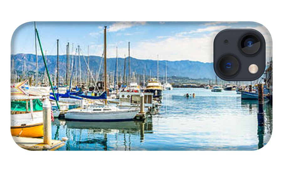Santa iPhone 13 Case featuring the photograph Santa Barbara Marina by Thomas Hall