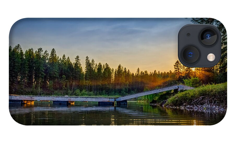 Lake iPhone 13 Case featuring the photograph Serenity by Thomas Nay