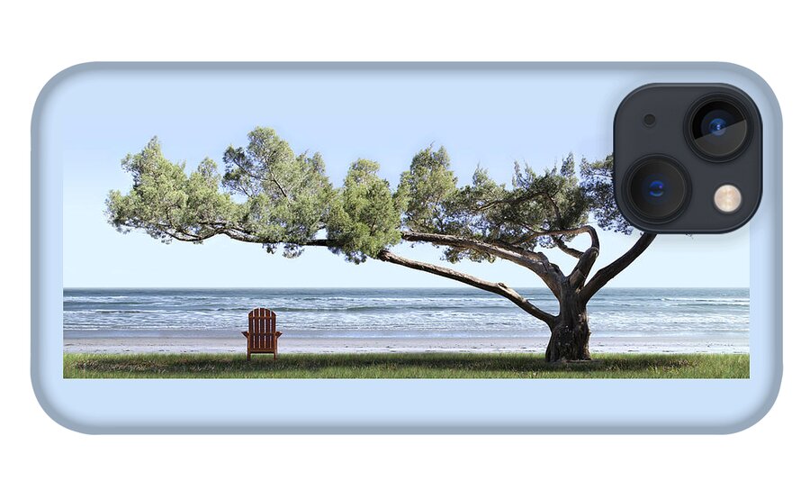 Shade Tree iPhone 13 Case featuring the photograph Shade Tree Panoramic by Mike McGlothlen