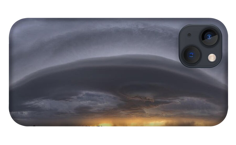 Kansas iPhone 13 Case featuring the photograph Shelf Cloud by Rob Graham