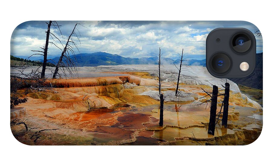 Yellowstone iPhone 13 Case featuring the photograph Simmering Color by Richard Gehlbach