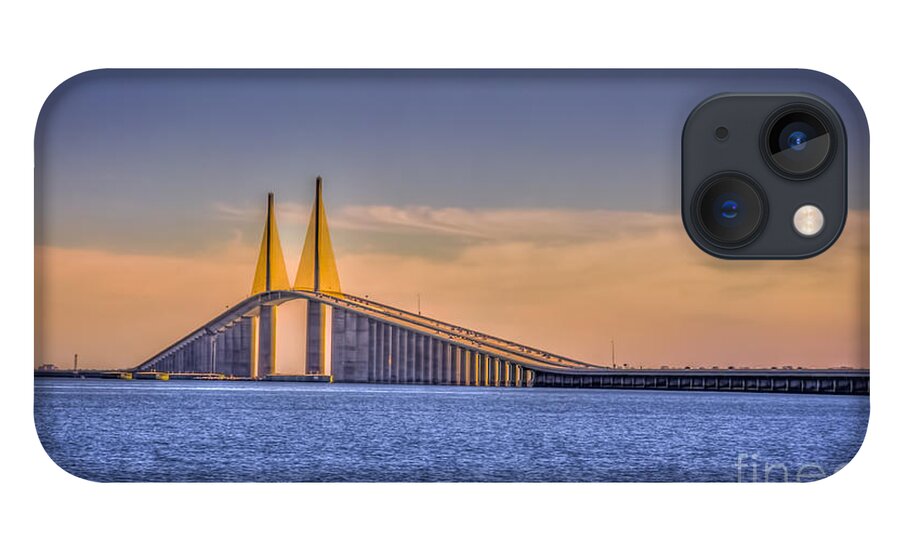 Skyway Bridge iPhone 13 Case featuring the photograph Skyway Bridge by Marvin Spates
