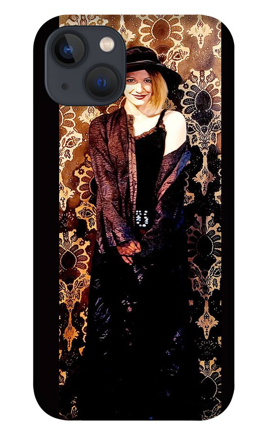Smile iPhone 13 Case featuring the painting Smile by Patrick Whelan