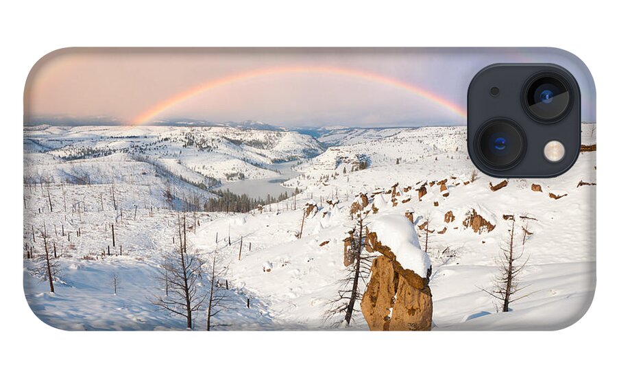 Oregon iPhone 13 Case featuring the photograph Snow Capped Hoodoo's by Andrew Kumler