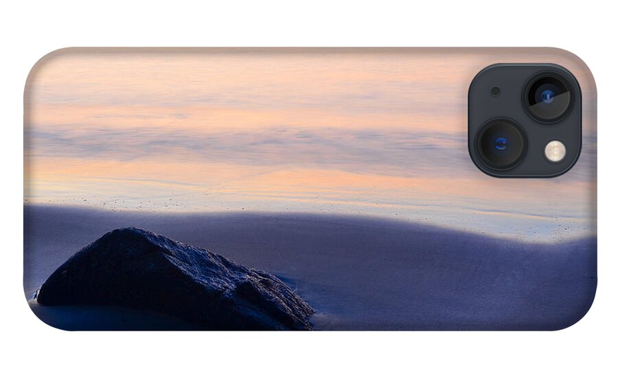 Dawn iPhone 13 Case featuring the photograph Solitude Singing Beach by Michael Hubley