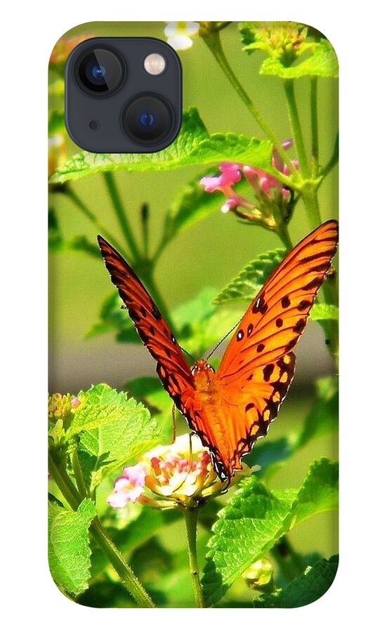 Facemask iPhone 13 Case featuring the digital art Spring Has Sprung by Matthew Seufer