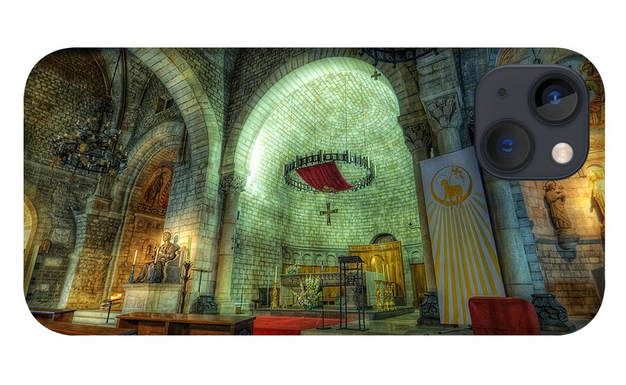 St Pere De Puelles Church iPhone 13 Case featuring the photograph St Pere de Puelles Church - Barcelona by Yhun Suarez