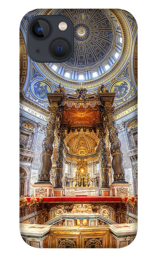 Yhun Suarez iPhone 13 Case featuring the photograph St Peter's Basilica by Yhun Suarez