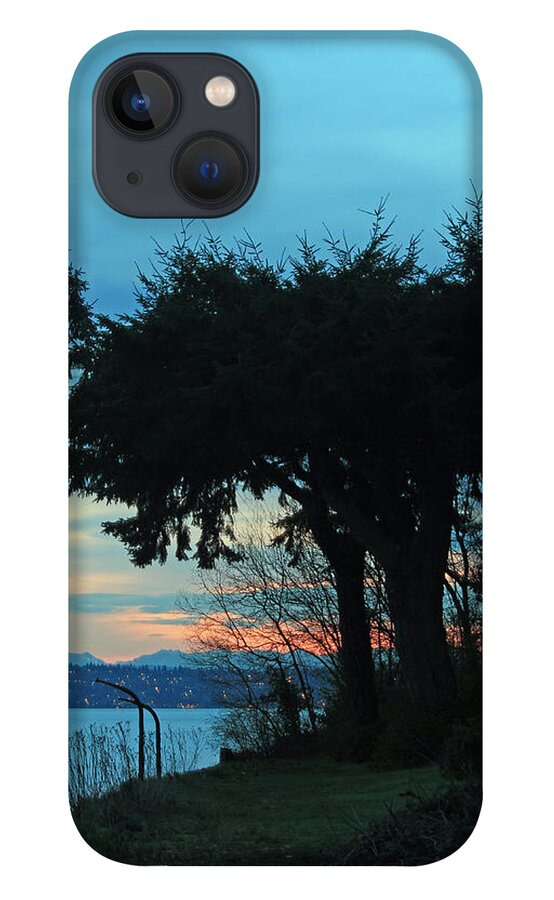 West Seattle iPhone 13 Case featuring the photograph Standing Guard for Dawn by E Faithe Lester