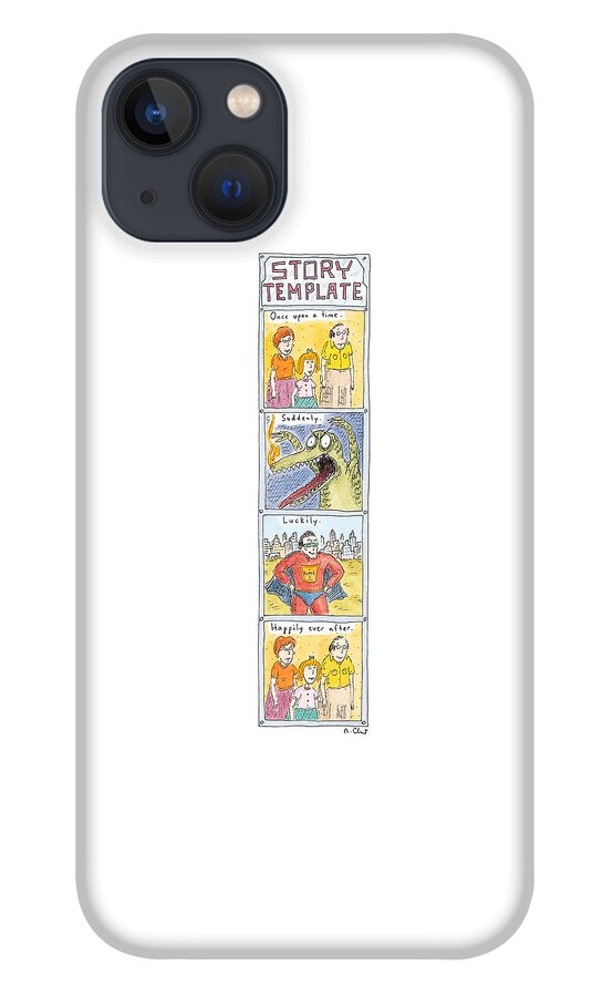Story Template iPhone 13 Case