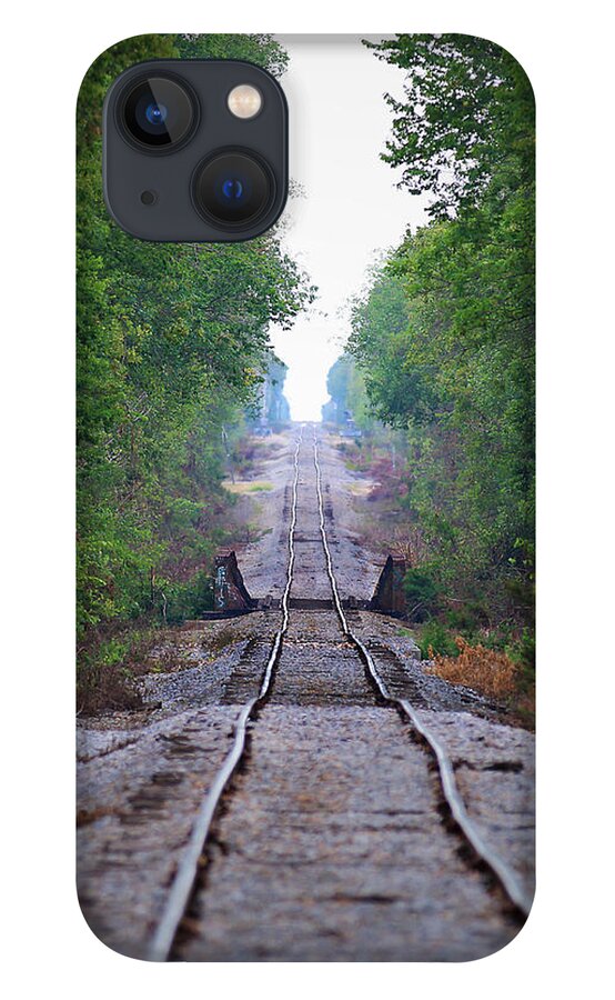 Railroad iPhone 13 Case featuring the photograph Straight and Narrow by Mark McKinney