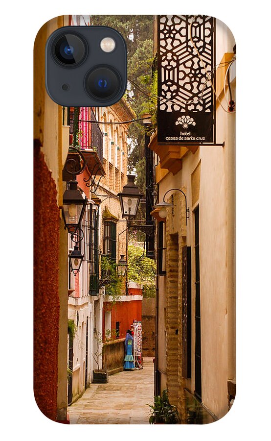 Seville iPhone 13 Case featuring the photograph Streets of Seville #10 by AM FineArtPrints