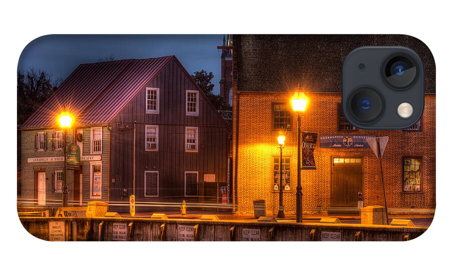 Annapolis iPhone 13 Case featuring the photograph Sunrise at the dock by Izet Kapetanovic
