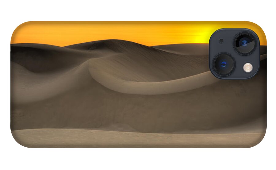 Landscape iPhone 13 Case featuring the photograph Sunset Over The Dunes by Mimi Ditchie