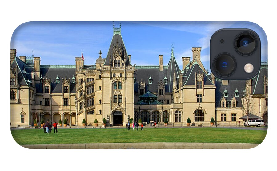 The Biltmore House iPhone 13 Case featuring the photograph The Biltmore Estate - Asheville North Carolina by Mike McGlothlen
