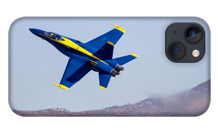 Aviation iPhone 13 Case featuring the photograph The Blue Angels In Action 4 by Jim Moss
