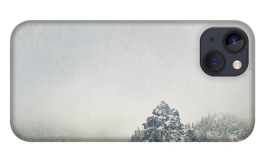 1x1 iPhone 13 Case featuring the photograph The Brauneck by Hannes Cmarits