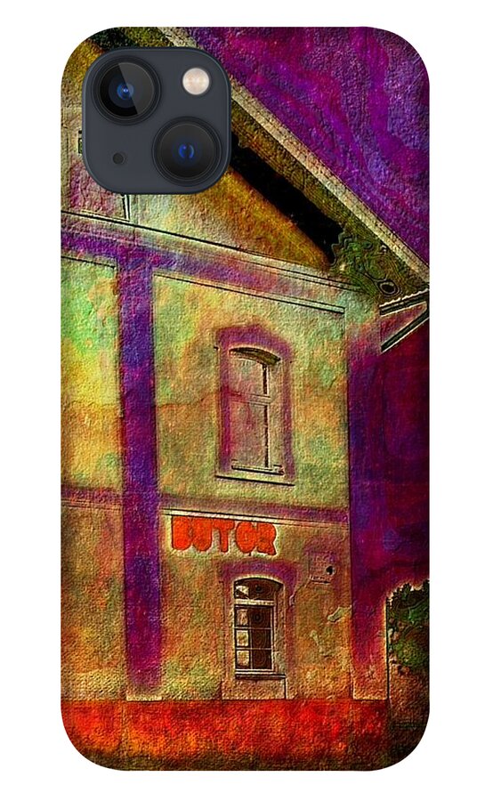 Store iPhone 13 Case featuring the photograph The Corner Store by Mimulux Patricia No