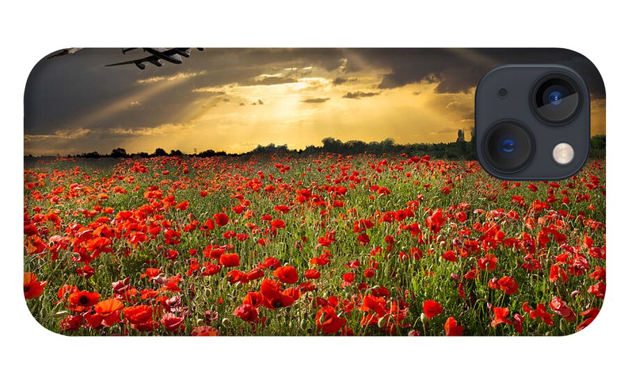 Poppies iPhone 13 Case featuring the photograph The final sortie by Gary Eason