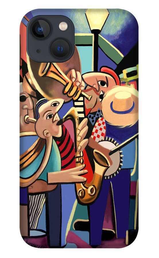 French Quarter iPhone 13 Case featuring the painting The French Quarter by Anthony Falbo