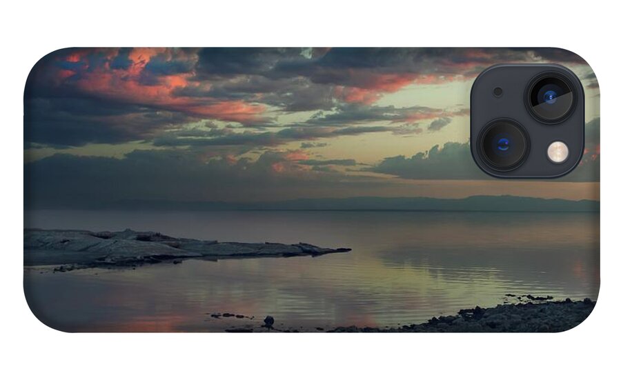 Salton Sea iPhone 13 Case featuring the photograph The Heat of the Night by Laurie Search