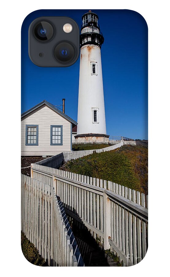 Nature iPhone 13 Case featuring the photograph Pigeon Point Lighthouse #1 by Steven Reed
