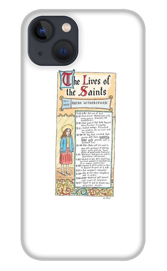 The Lives Of The Saints
This Week:  Frieda iPhone 13 Case