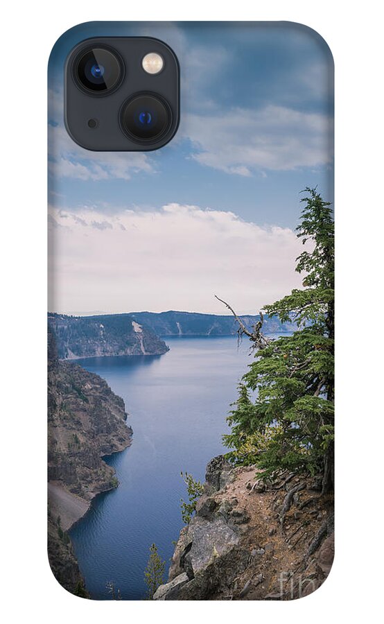 Crater Lake iPhone 13 Case featuring the photograph The Lookout by Carrie Cole
