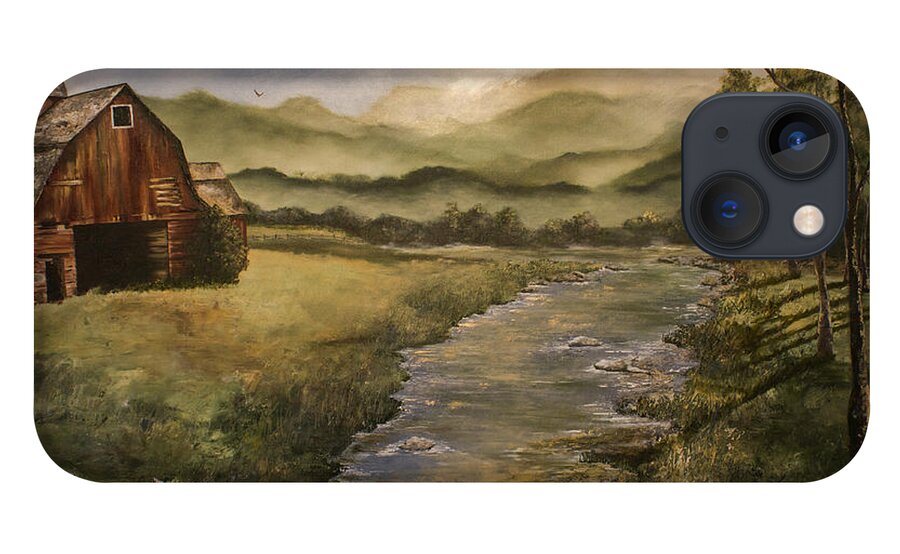 Barn iPhone 13 Case featuring the painting The Miller's Dream by Katrina Nixon
