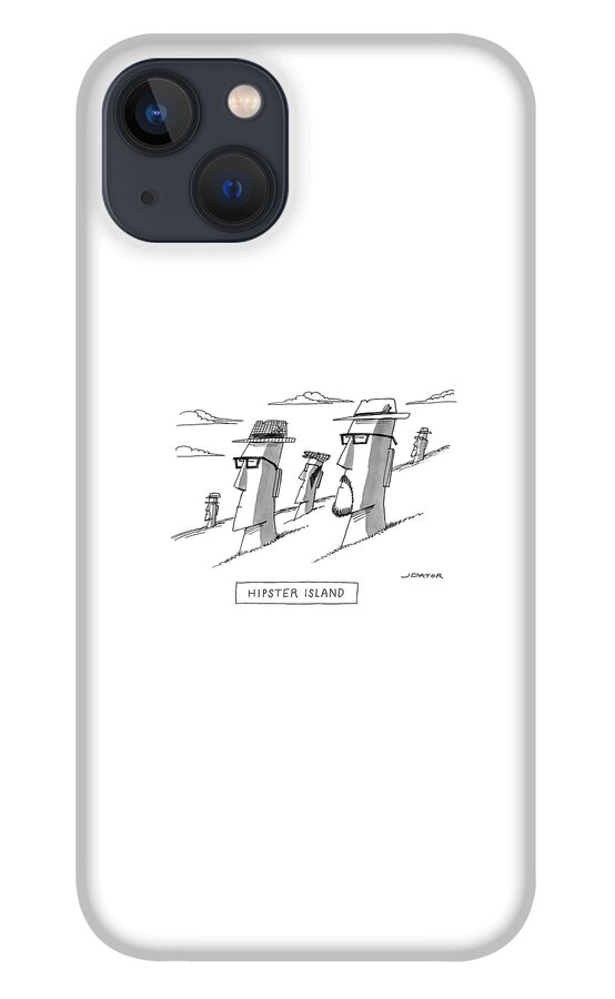 Hipster Island iPhone 13 Case