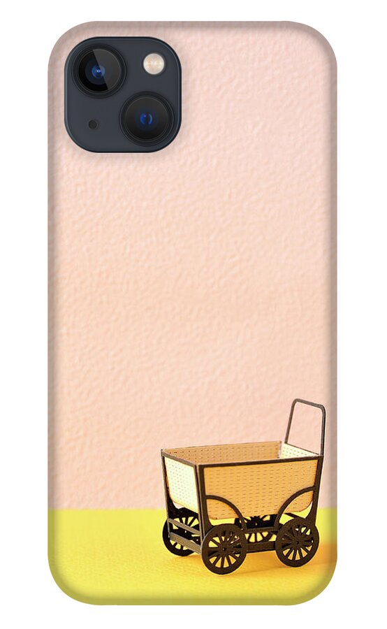 Baby Carriage iPhone 13 Case featuring the photograph The Model Of The Baby Carriage Made Of by Yagi Studio